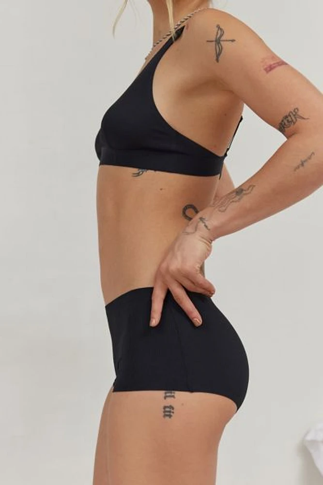 Out From Under Ribbed Base Layer Boyshort Undie