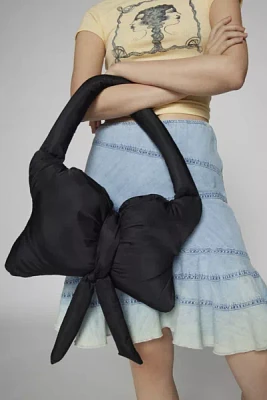 Kimchi Blue Satin Puffy Bow Bag