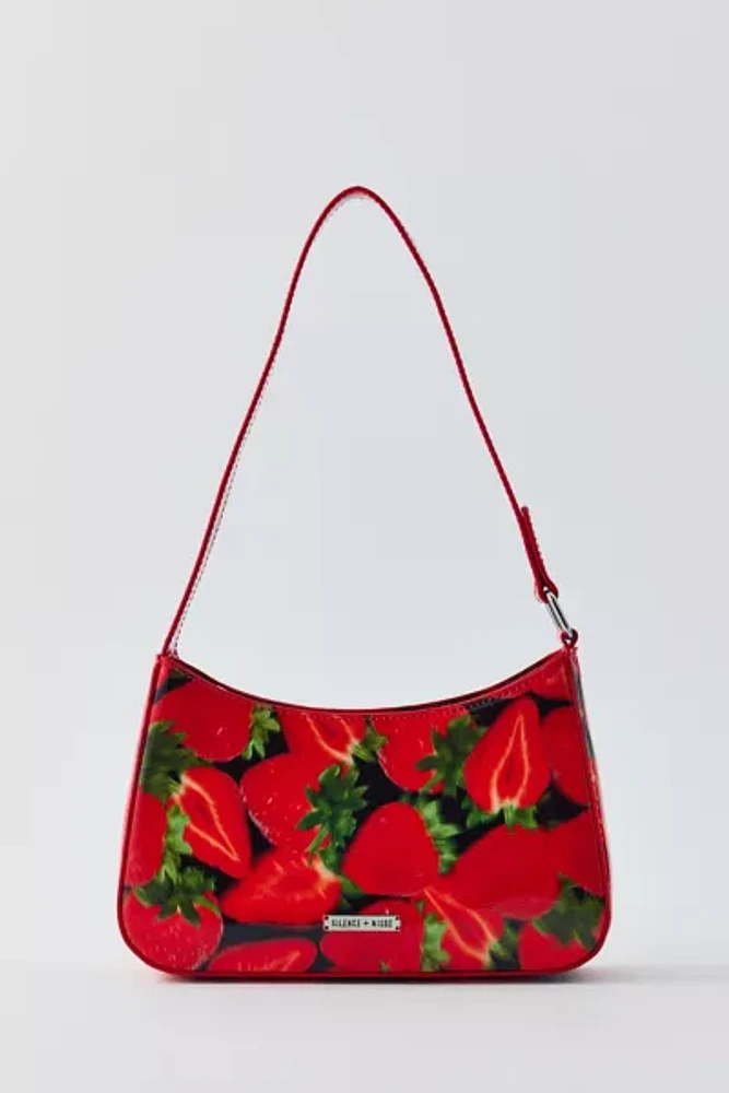 Silence + Noise Strawberry Kez Baguette Bag