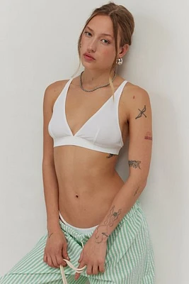 Out From Under Ribbed Base Layer Plunge Bra