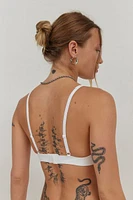 Out From Under Ribbed Base Layer Plunge Bra