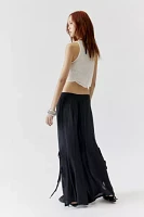 Out From Under Tied Up Gauze Wide Leg Pant