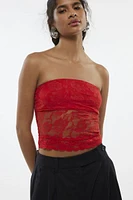 Urban Renewal Remnants Lace Tube Top