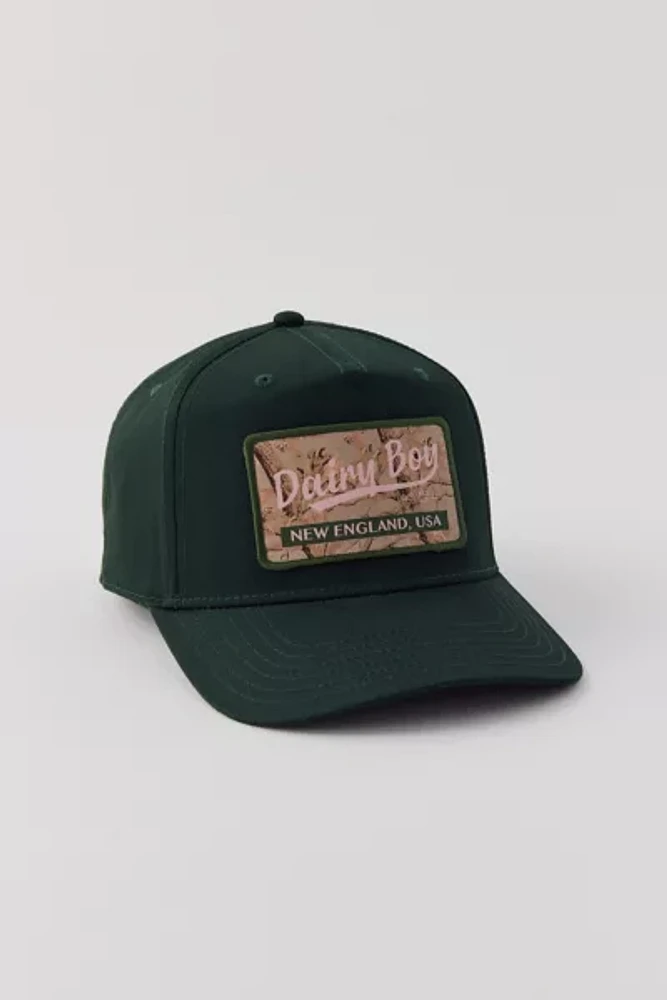 Dairy Boy Camo Snapback Hat