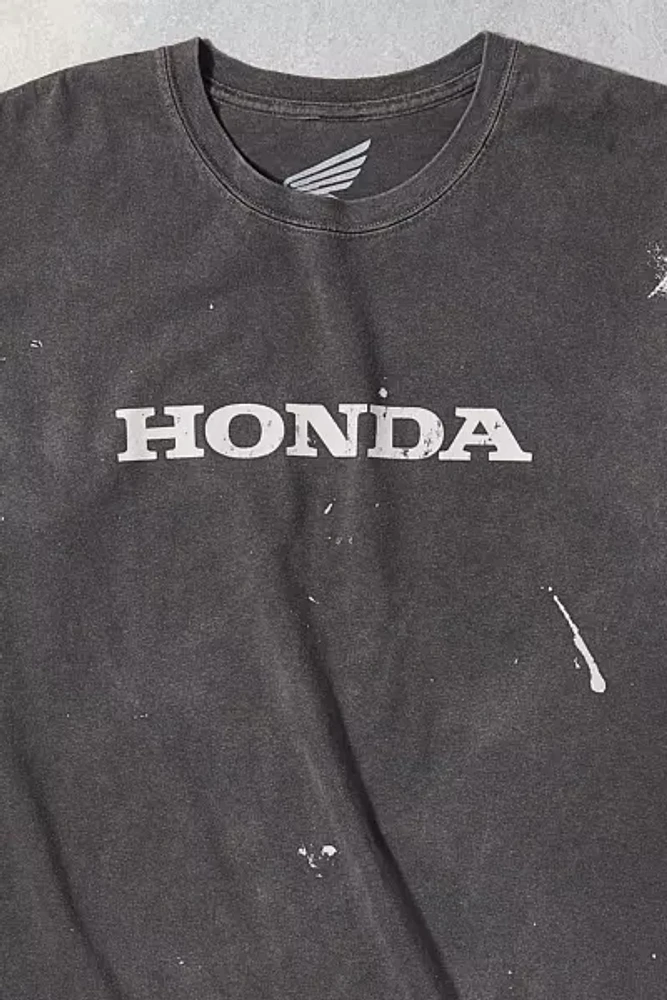 Honda Racing Team 98 Paint Splatter Graphic Tee