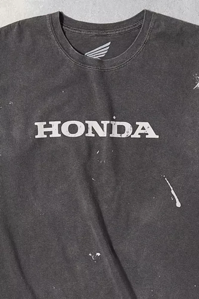 Honda Racing Team 98 Paint Splatter Graphic Tee