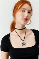 Gem Star Choker Necklace
