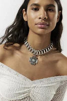 Skye Cross Statement Necklace