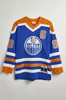 Mitchell & Ness Blue Line Wayne Gretzky Edmonton Oilers 1986 Jersey