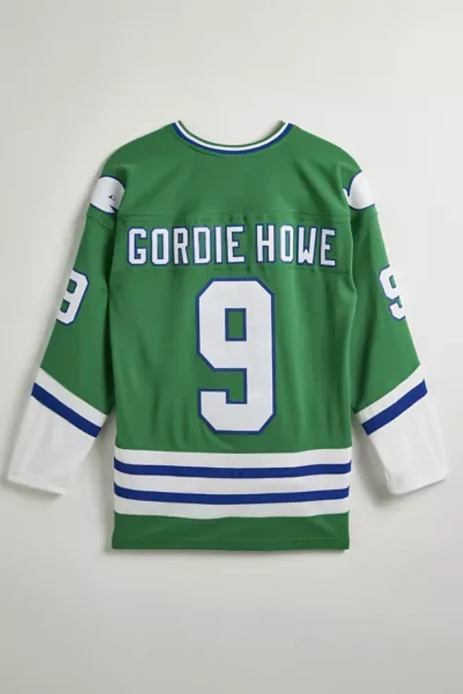 Mitchell & Ness Blue Line Gordie Howe Hartford Whalers Dark 1979 Jersey