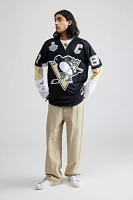 Mitchell & Ness Blue Line Sidney Crosby Pittsburgh Penguins 2008 Jersey