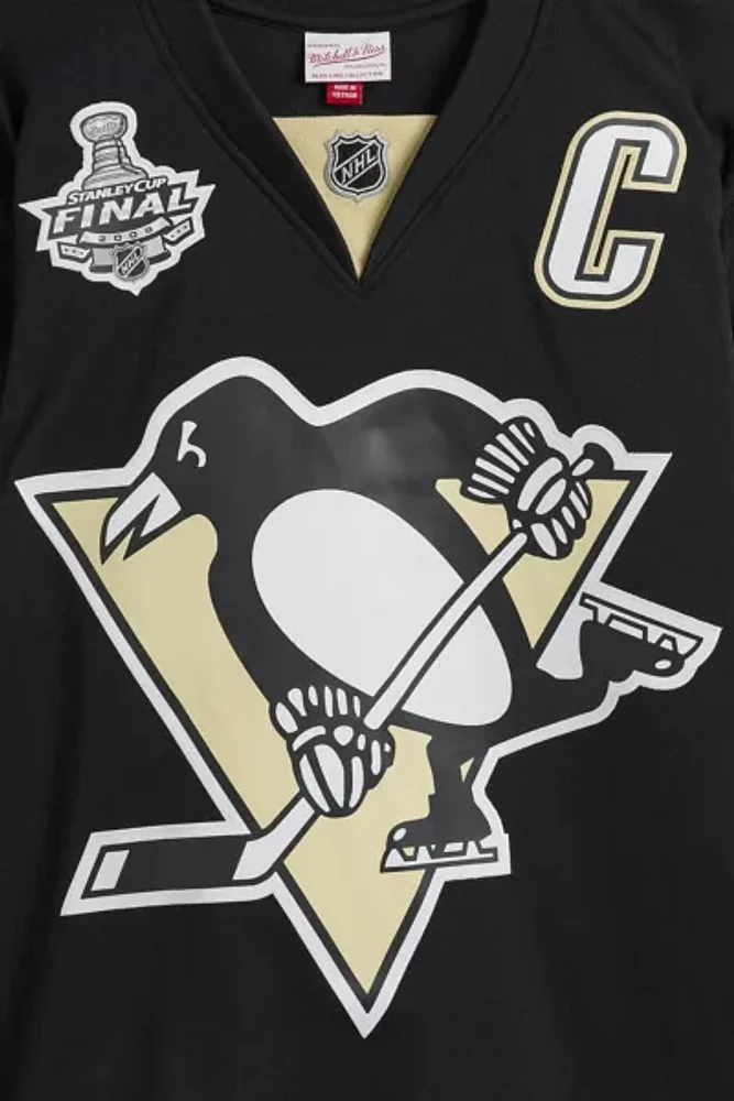 Mitchell & Ness Blue Line Sidney Crosby Pittsburgh Penguins 2008 Jersey