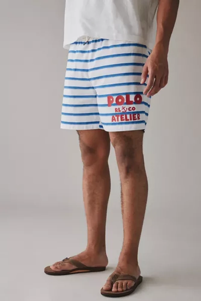 Polo Ralph Lauren Traveler Atelier Patterned Swim Short