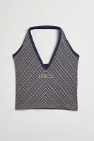 iets frans... Striped Halter Top