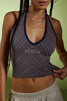 iets frans... Striped Halter Top