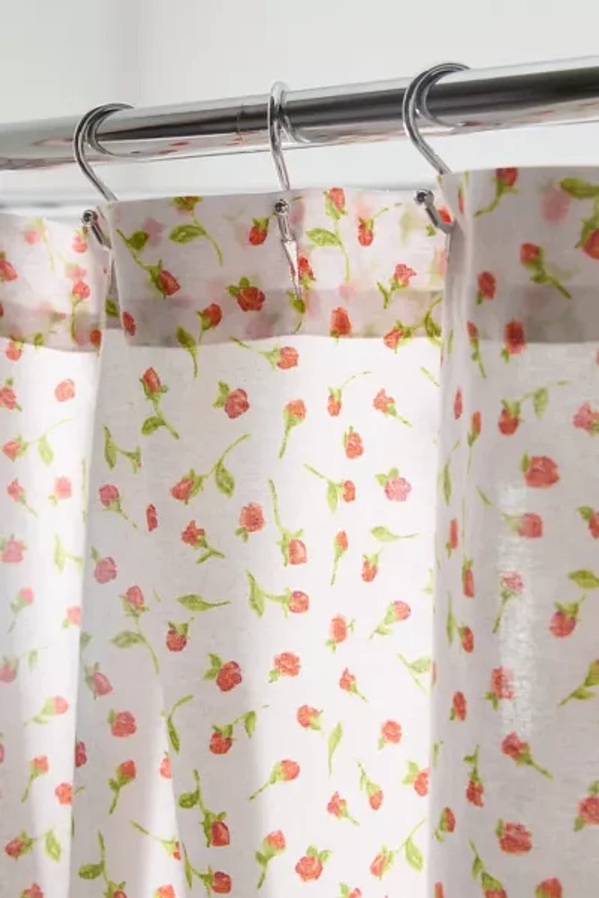 Rosebud Shower Curtain