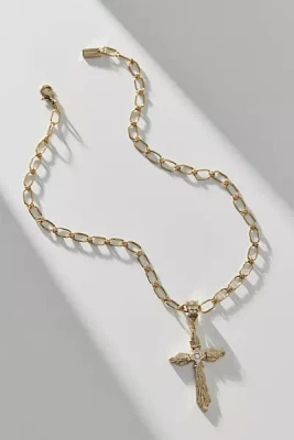 Serpenti Apparel Mega Gothic Cross Necklace
