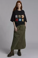 Alpha Industries Drawcord Canvas Midi Skirt