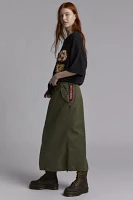 Alpha Industries Drawcord Canvas Midi Skirt