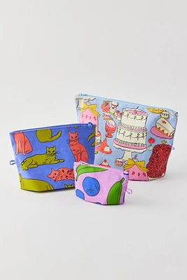 BAGGU Nylon Go Pouch Set