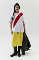 Urban Renewal Remade Spliced Soccer Jersey Midi Dress