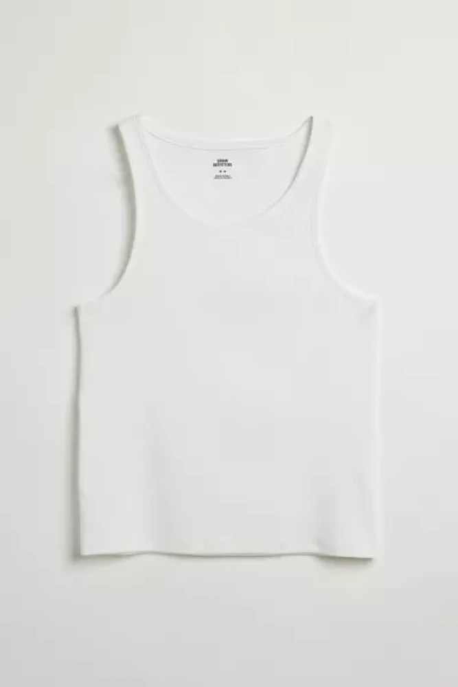 UO Shrunken Rib Tank Top