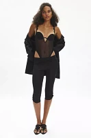 Bluebella Jasmine Sheer Mesh Scalloped Wired Bodysuit