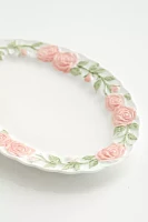 Rosebud Serving Platter