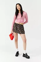 Urban Renewal Remade Floral Micro Mini Skirt