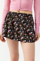 Urban Renewal Remade Floral Micro Mini Skirt