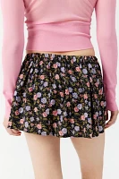 Urban Renewal Remade Floral Micro Mini Skirt