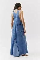 Urban Renewal Remade Allover Patch Overall Maxi Dress