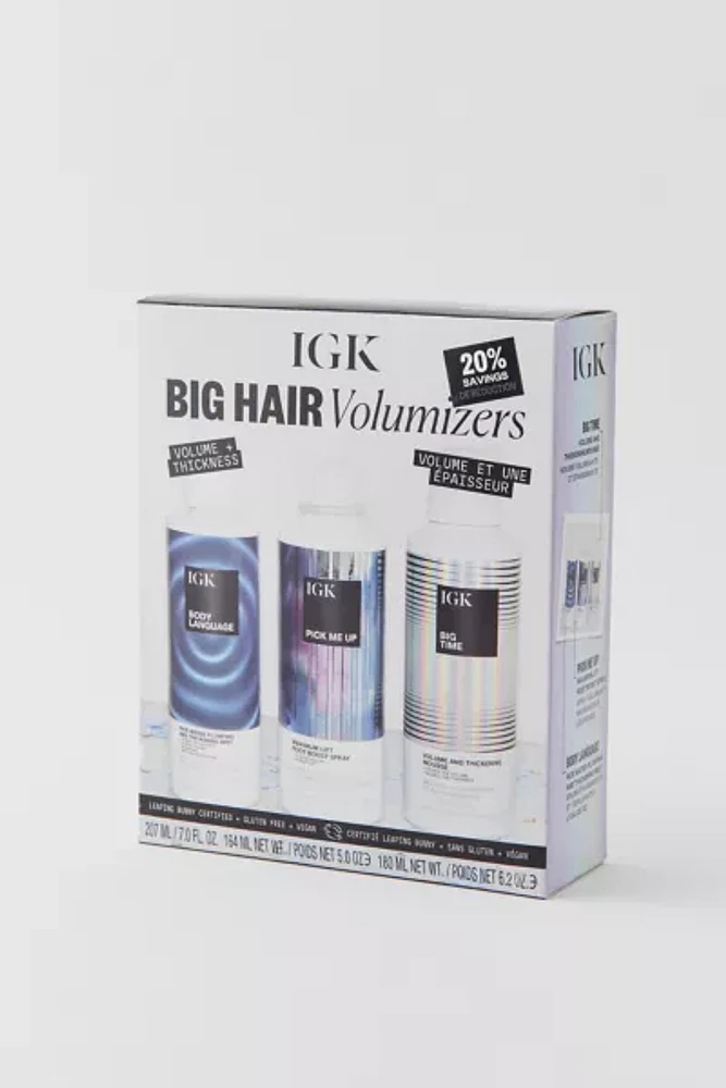 IGK Big Hair Volumizing Trio Set