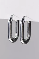 Silence + Noise Oval Hoop Earring