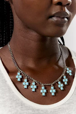 Silence + Noise Turquoise Collar Necklace
