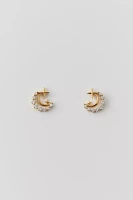 Girls Crew Cutout Moon Stud Earring