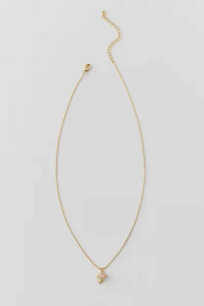 Girls Crew Pink Jupiter Necklace