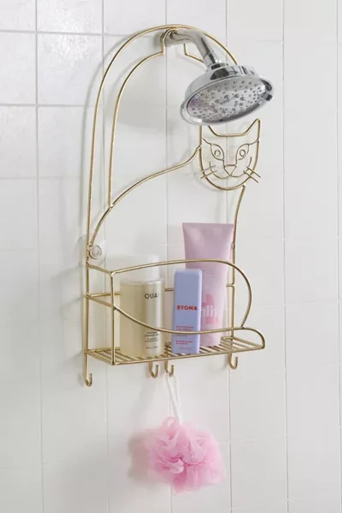 Cat Shape Stainless Steel Shower Caddy