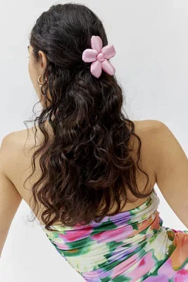 Puffy Floral Hair Clip