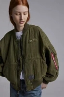 Urban Outfitters X Alpha Industries Quilted Canvas Jacket