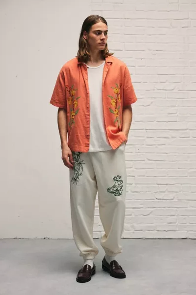 BDG Bonfire Embroidered Sweatpant