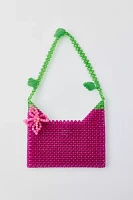 Kimchi Blue Flower Beaded Shoulder Bag