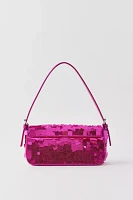 Kimchi Blue Paillette Sequin Baguette Bag