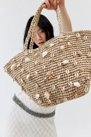 Kimchi Blue Shell Woven Mini Tote Bag