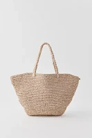 Kimchi Blue Shell Woven Mini Tote Bag