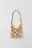 Kimchi Blue Wood Beaded Shoulder Bag