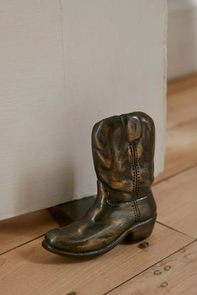 Cowboy Boot Door Stopper