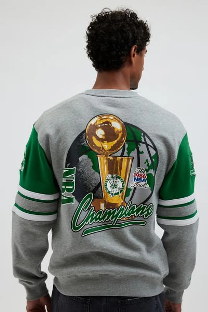 Mitchell & Ness Boston Celtics NBA 4.0 Crew Neck Sweatshirt