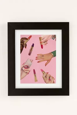 Julia Walck Lip Service Art Print