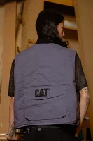 CAT X Reclaimed LA UO Exclusive Zip-Up Vest